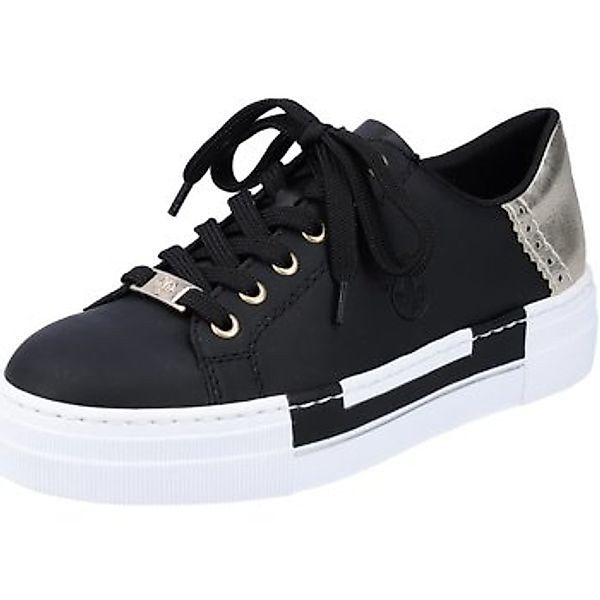 Rieker Plateausneaker mit Metallic-Fersenkappe, Freizeitschuh, Halbschuh, S günstig online kaufen