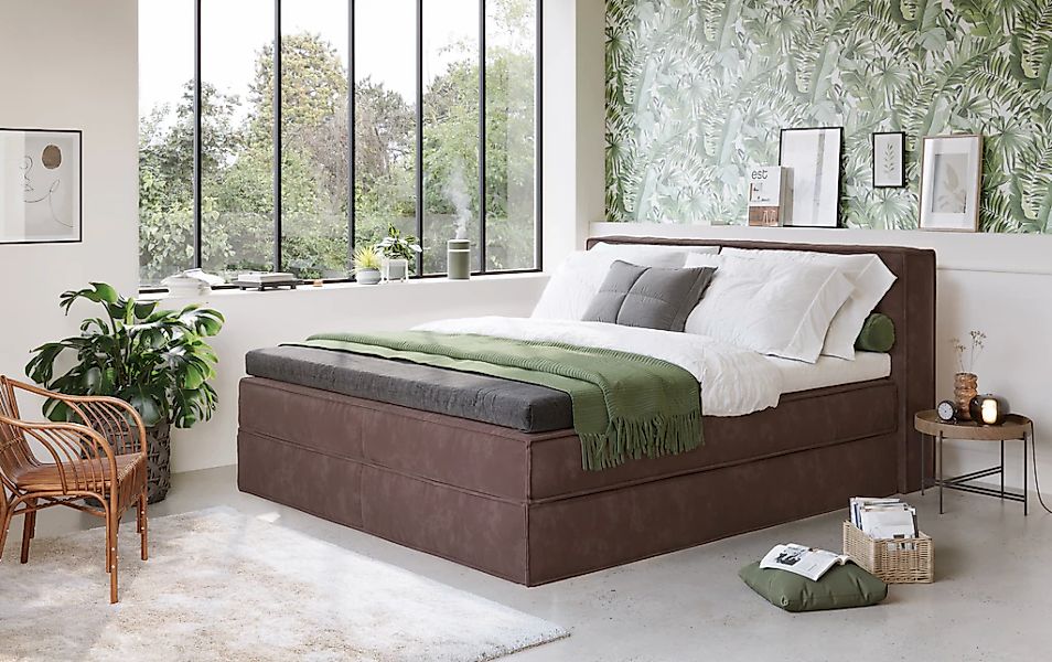 LeGer Home by Lena Gercke Boxspringbett "Addyson", (Härtegrade H2, H3 und H günstig online kaufen