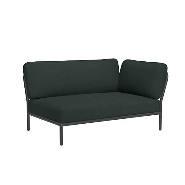 LEVEL Outdoor Sofa Lounge-Modul 2 Alpine Dunkelgrau Rechts günstig online kaufen