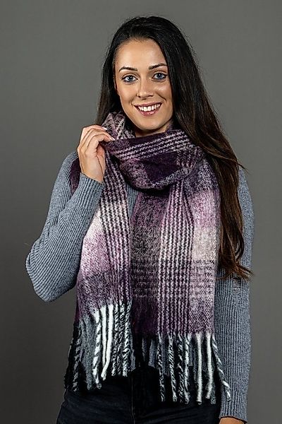 COLLEZIONE ALESSANDRO Modeschal "Beth" 1 Stk. kariert mit Fransen günstig online kaufen