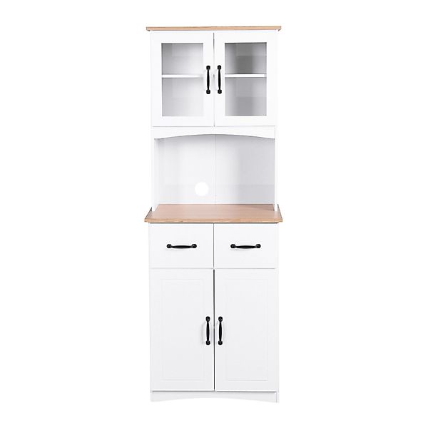HTI-Living Midischrank Küchenbuffet Landhausstil Weiß (Stück, günstig online kaufen
