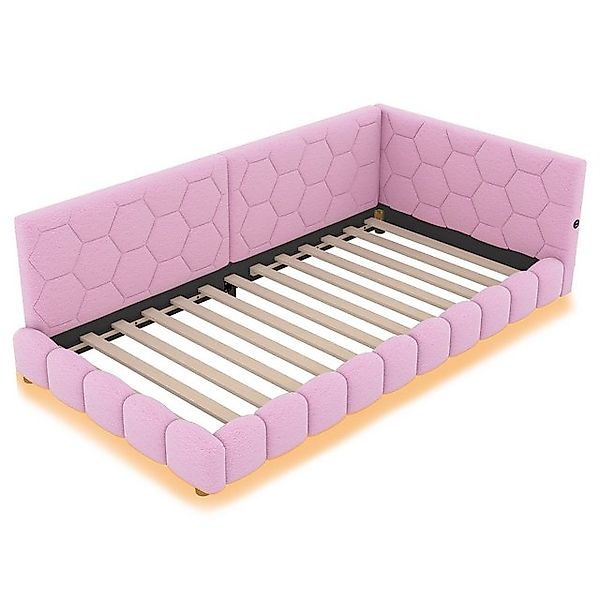 DOPWii Daybed 90×200 cm Tagesbett,Schlafsofa,Bett mit Lattenrost, Ohne Matr günstig online kaufen