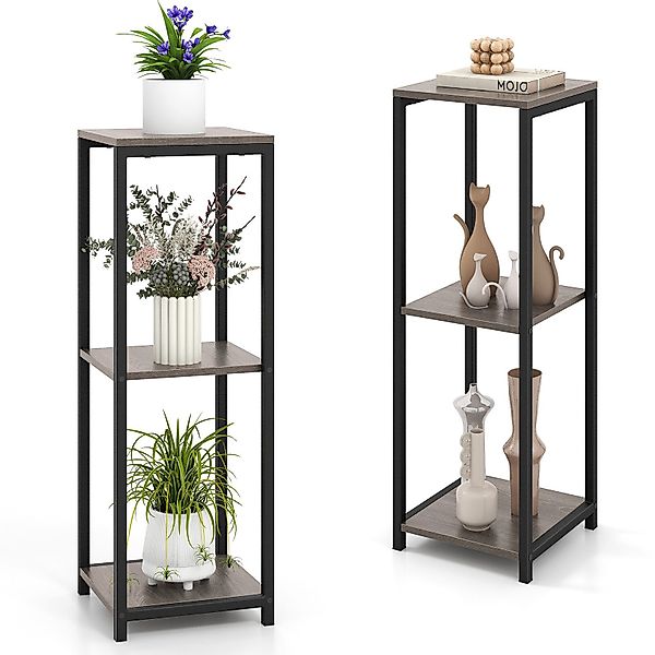COSTWAY Blumenständer (2 St), 3 Etagen, günstig online kaufen
