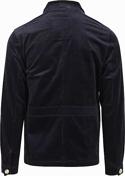 Blue Industry Overshirt Cord Dunkelblau - Größe S günstig online kaufen