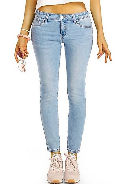 be styled Low-rise-Jeans Hüftjeans Skinny Hose - Stretch slim Röhrenjeans - günstig online kaufen