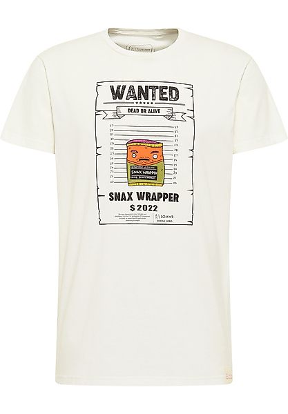 Kurzarm T-shirt "T-shirt With Snax Wrapper Print" günstig online kaufen