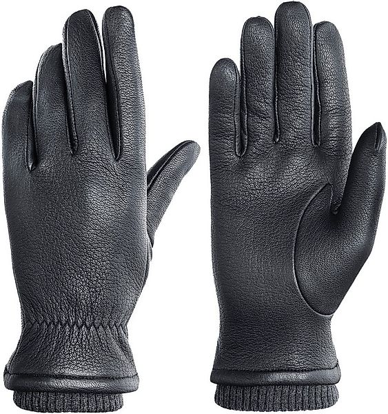 PEARLWOOD Lederhandschuhe mit weichem Innenfutter günstig online kaufen