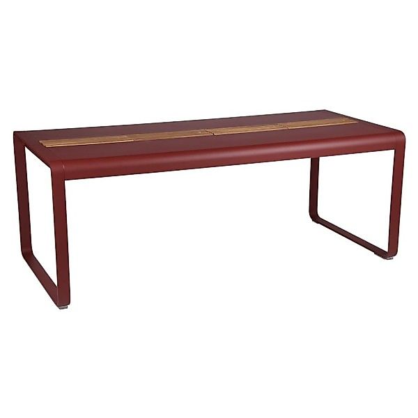 Bellevie Tisch 196 x 90cm mit Aufbewahrung Chili günstig online kaufen