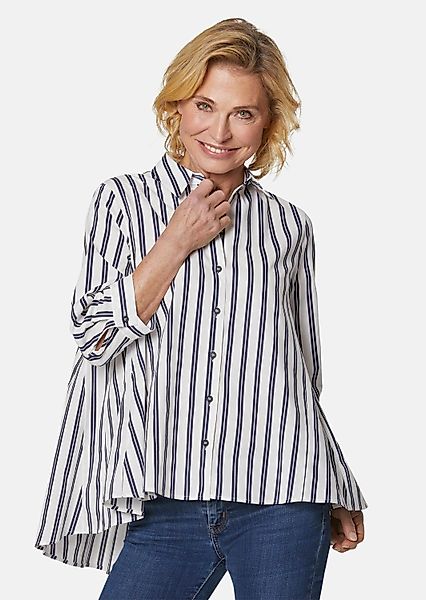 GOLDNER Klassische Bluse Schlichte Baumwoll-Bluse mit günstig online kaufen