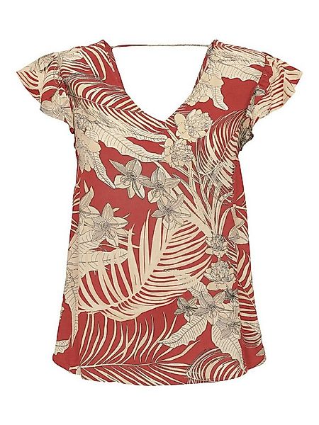 ONLY V-Shirt ONLPALINA LIFE SS V-NECK TOP PTM günstig online kaufen