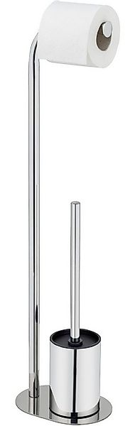 WENKO WC-Garnitur Levante, freistehender Toilettenpapierhalter mit WC-Bürst günstig online kaufen