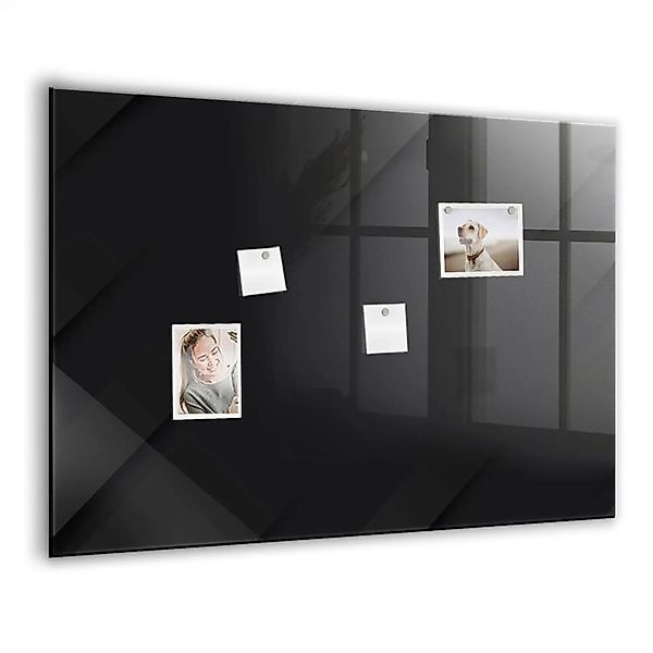 Tulup Glasmagnettafel Beschreibbar Dunkles Wandmuster 100x70 cm Magnettafel günstig online kaufen