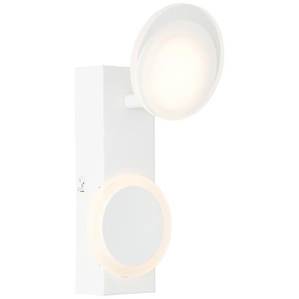 Brilliant Wandstrahler »Meriza«, 1 flammig, LED Wandspot weiß günstig online kaufen