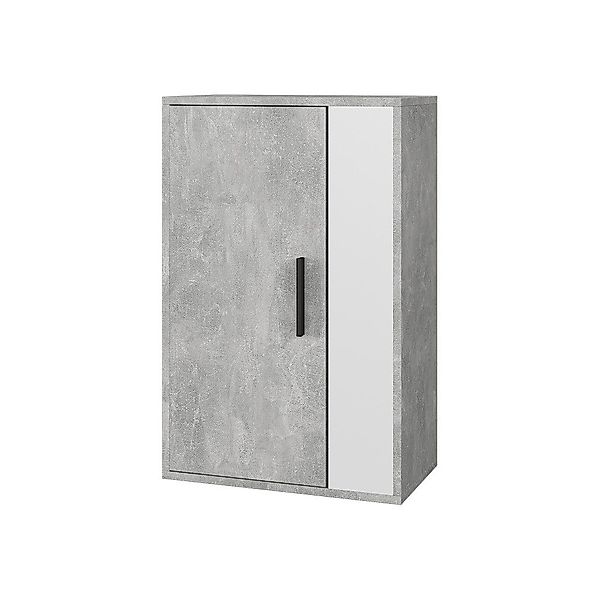 Vicco Bücherregal Berno, Beton/Weiß, 50.1 x günstig online kaufen