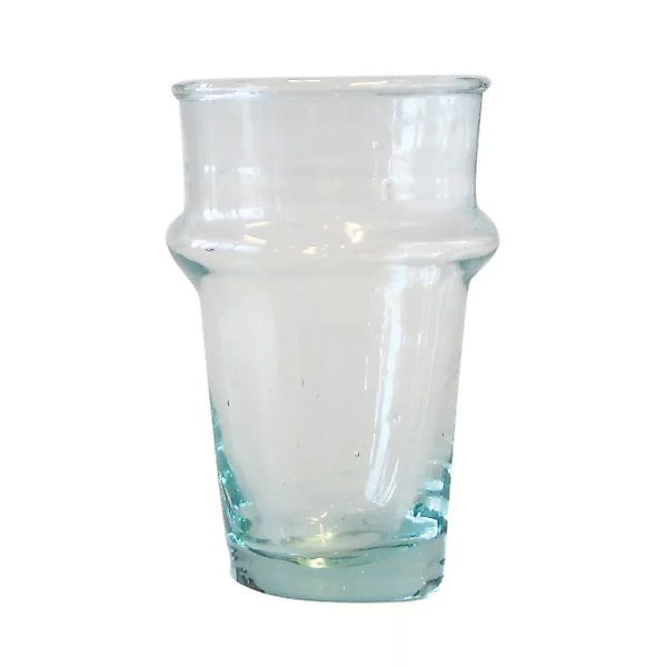 Trinkglas aus recyceltem Glas groß Klar-grün günstig online kaufen