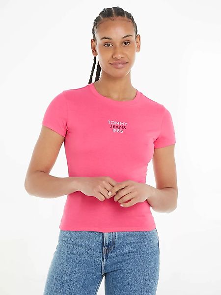 Tommy Jeans T-Shirt "Slim Essential Logo", mit Logoschriftzug günstig online kaufen