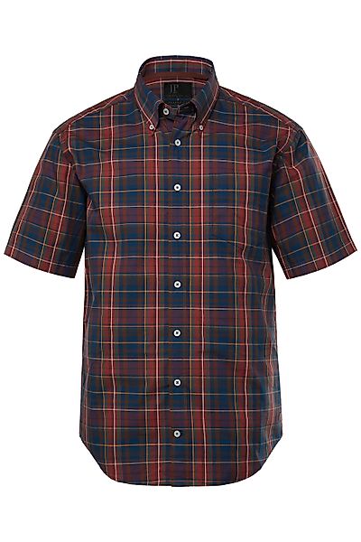 JP1880 Kurzarmhemd JP1880 Karohemd Halbarm Buttondown-Kragen günstig online kaufen
