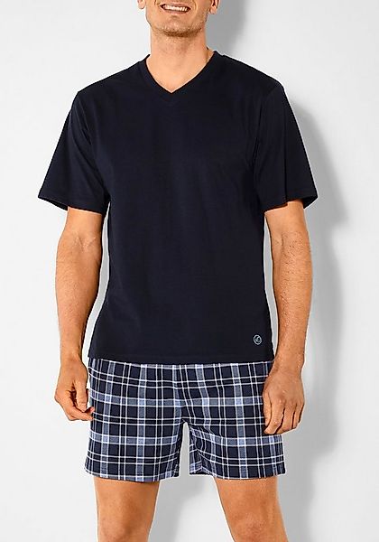 s.Oliver Pyjama (2 tlg., 1 Stück) mit seitlichen Eingrifftaschen günstig online kaufen