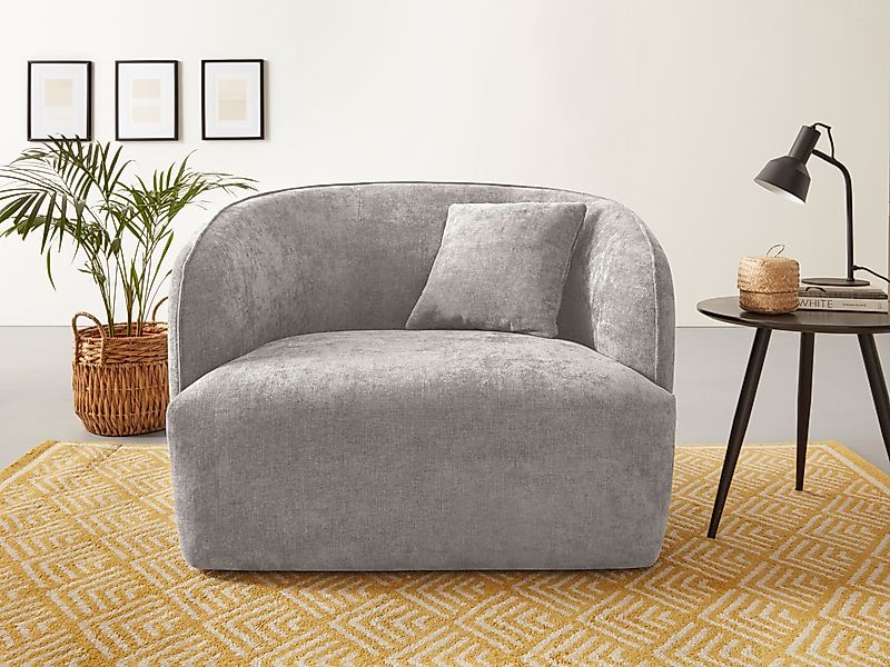 andas Sessel Knautschzone, auch mit Bouclé-Bezug günstig online kaufen
