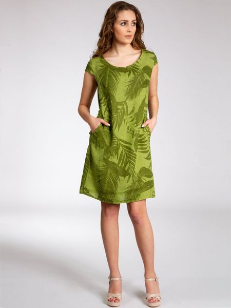 Caspar Sommerkleid SKL027 knielanges elegantes Damen günstig online kaufen