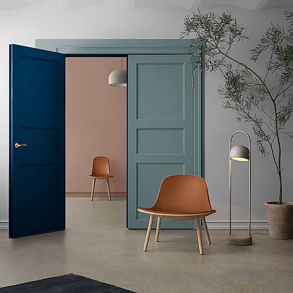 PLEASE WAIT to be SEATED Stehleuchte QUAY, steingrau günstig online kaufen