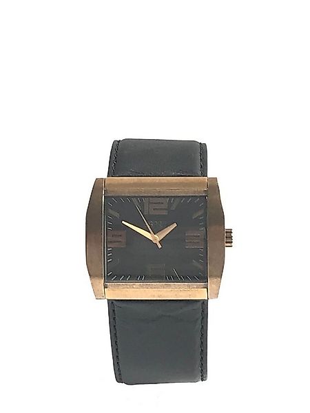 Esprit Quarzuhr Herrenuhr Analog Edelstahl Leder Schwarz Bronze ES100361008 günstig online kaufen