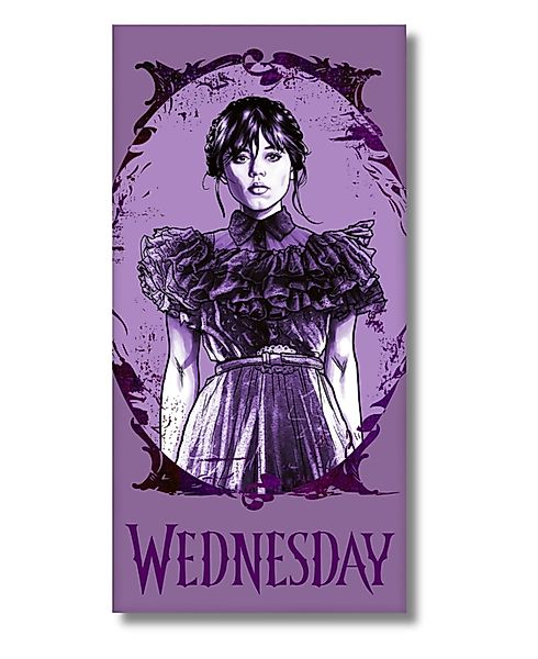 Wednesday Badetuch Wednesday Addams, Baumwolle, Mädchen günstig online kaufen