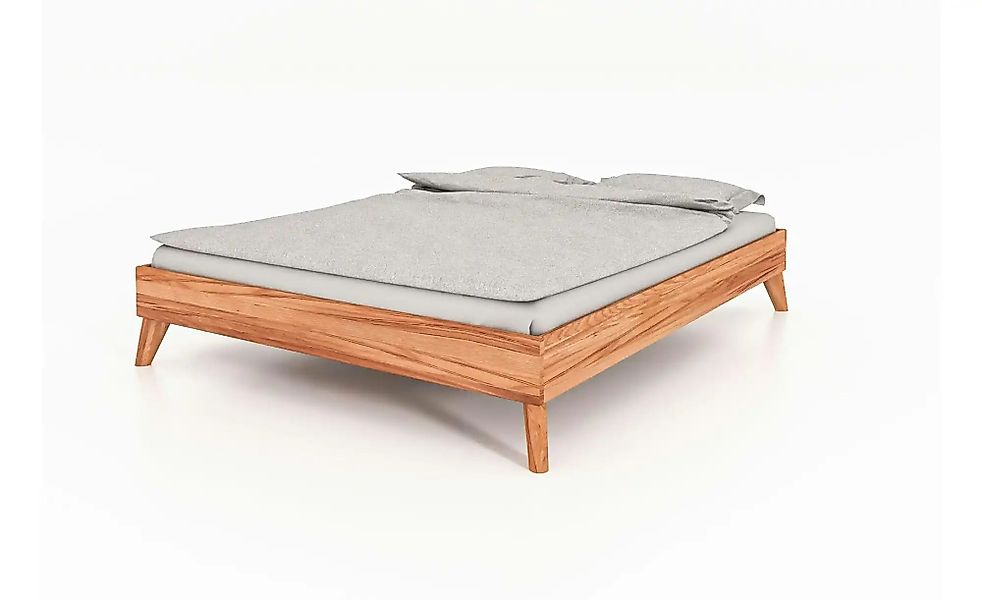 Massivholzbett ohne Kopfteil Albert ¦ holzfarben ¦ Maße (cm): B: 125 H: 88 günstig online kaufen