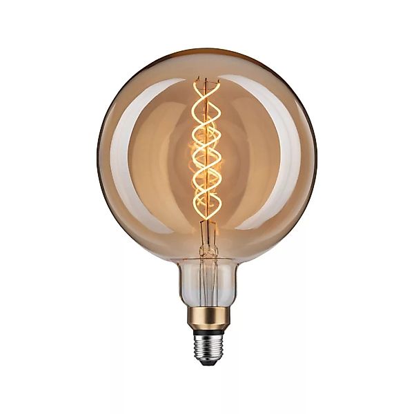 Paulmann LED-Leuchtmittel »BigGlobe 400lm 1800K gold 7W doppel spiral 230V günstig online kaufen