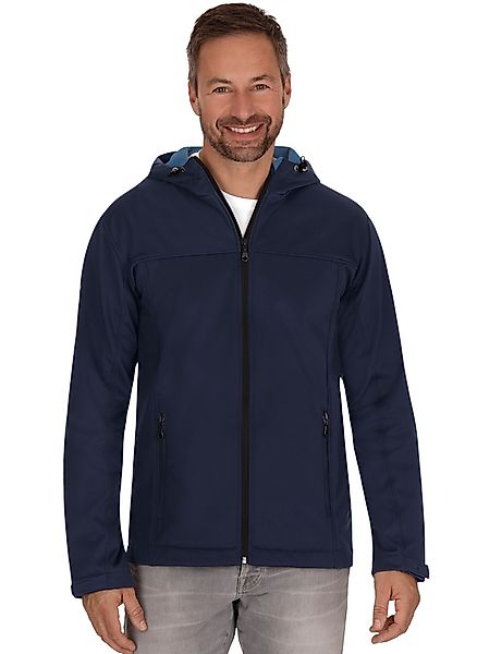 Trigema Softshelljacke "TRIGEMA Klassische Softshell–Kapuzenjacke" 1 Stk. t günstig online kaufen