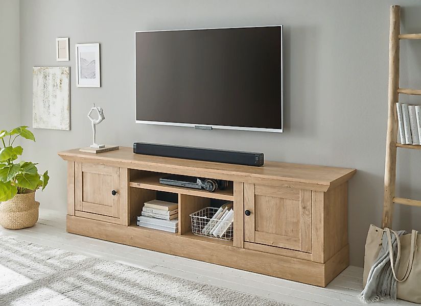 Home affaire Lowboard "Cornwall, Unterschrank im Landhausstil, Kommode, Eic günstig online kaufen