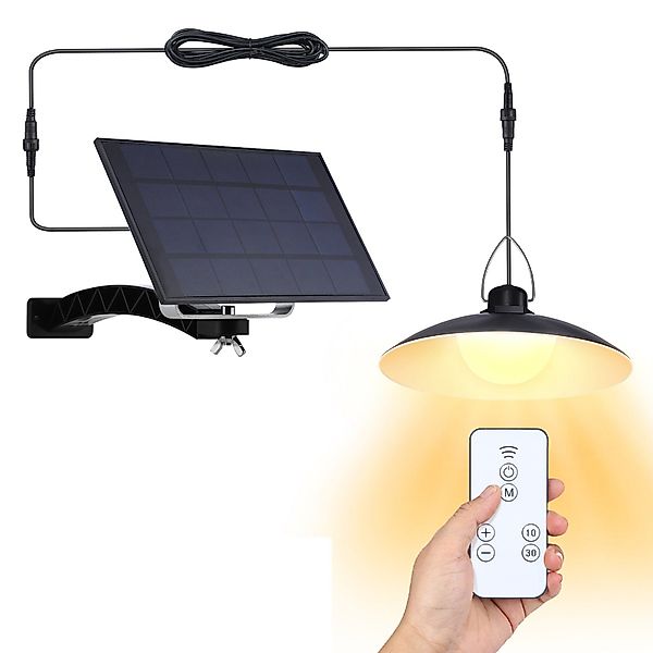 Rosnek Außen-Deckenleuchte Outdoor Solar Pendant Lights günstig online kaufen