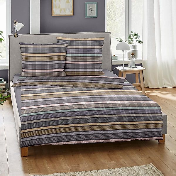 Dormisette Bettwäsche, Mako Satin, 2 teilig günstig online kaufen