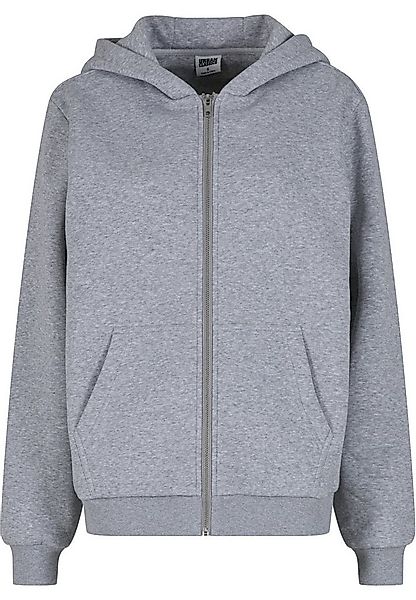URBAN CLASSICS Sweatjacke Urban Classics Ladies Fluffy Zip Cardigan günstig online kaufen