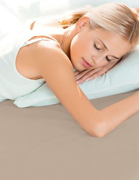 Schlafgut Spannbettlaken Mako-Jersey aus 100% Baumwolle, günstig online kaufen