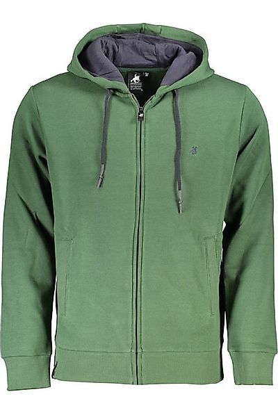 U.S. GRAND POLO Sweatshirt Grünes Herren-Sweatshirt mit Kapuze und günstig online kaufen