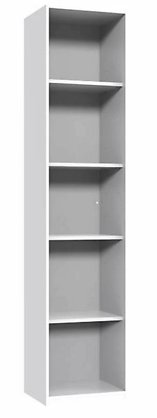 Regal Breite ca. 46 cm inkl. 4 Böden EASY PLUS A von Wimex / Weiß günstig online kaufen