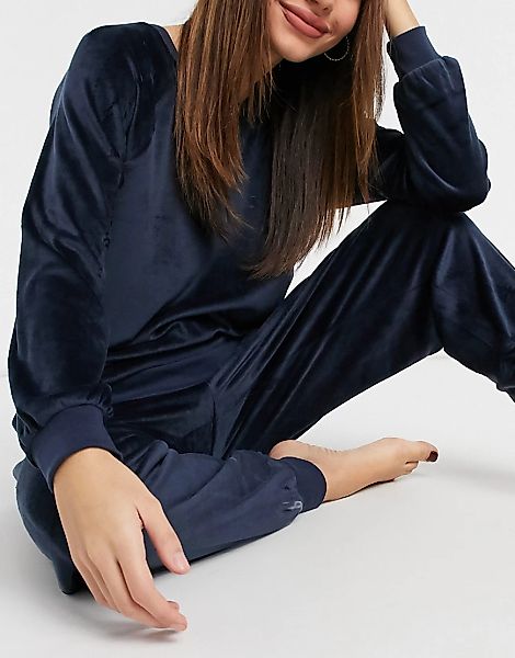 Chelsea Peers – Set mit Sweatshirt und Jogginghose aus superweichem Fleece günstig online kaufen