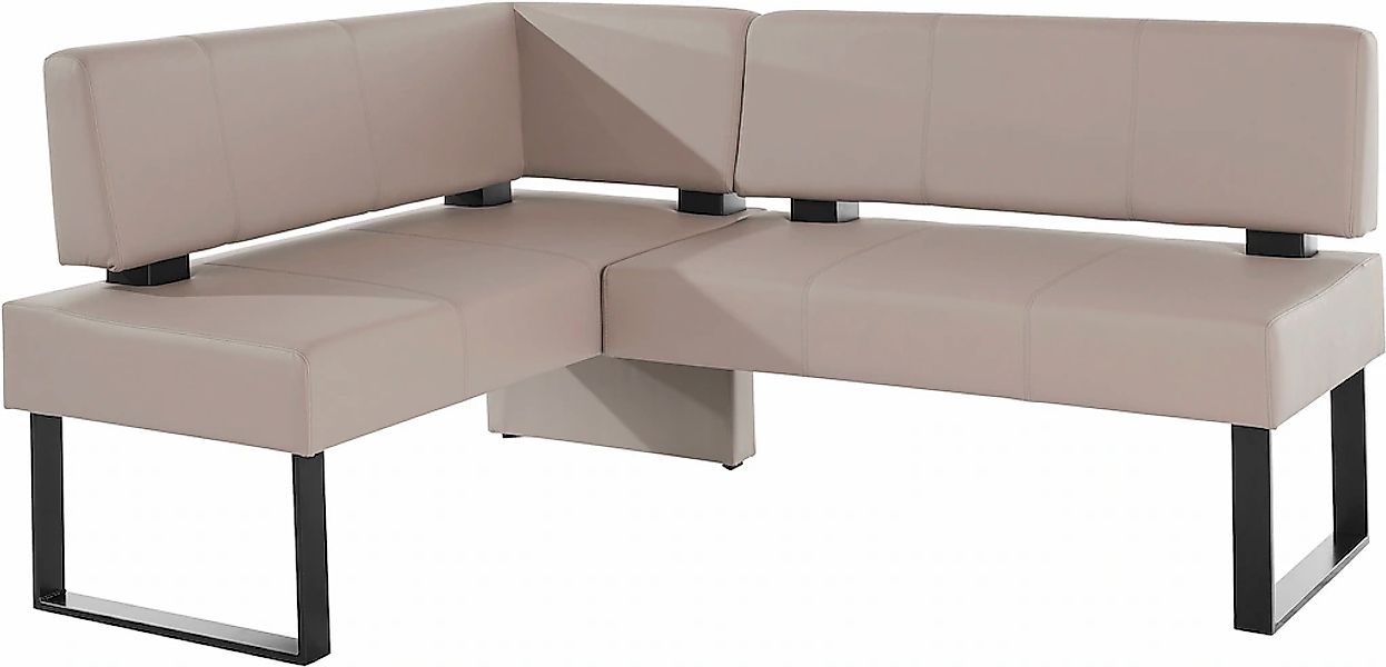 OTTO home Eckbank "Oliver mit Metallgestell, Küchenbank" verschiedene Bezüg günstig online kaufen