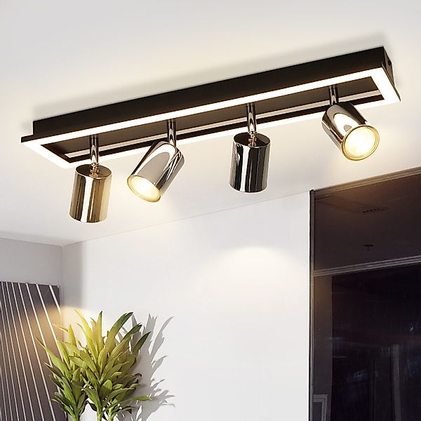 Nettlife LED Deckenstrahler Deckenleuchte 2/3/4 Flammig günstig online kaufen