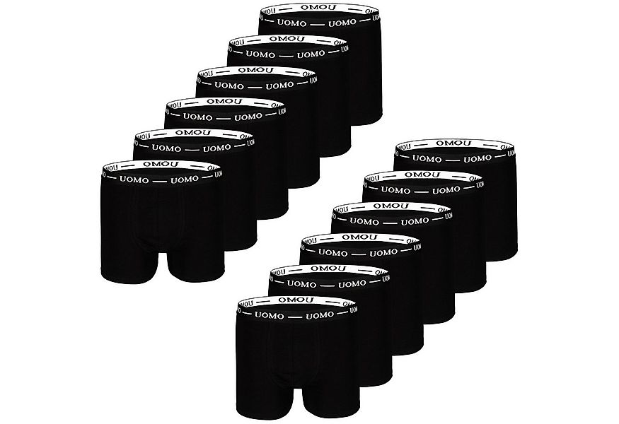 TEXEMP Boxershorts 6er - 12er Pack Herren Boxershorts Retroshorts Baumwolle günstig online kaufen