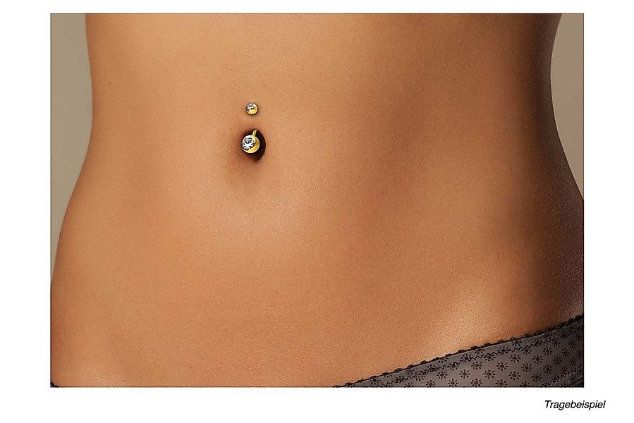 PIERCINGLINE Bauchnabelpiercing Titan Bananabell mit Innengewinde günstig online kaufen