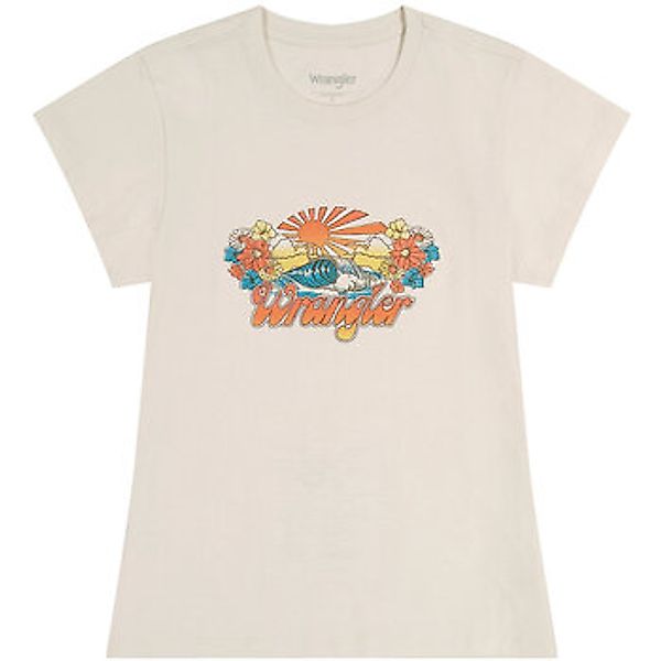 Wrangler  T-Shirt T-shirt femme  Shrunken Band Vintage günstig online kaufen