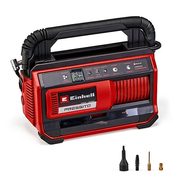 Einhell Kompressor PRESSITO 18/25, max. 11 bar, ohne Akku und Ladegerät günstig online kaufen