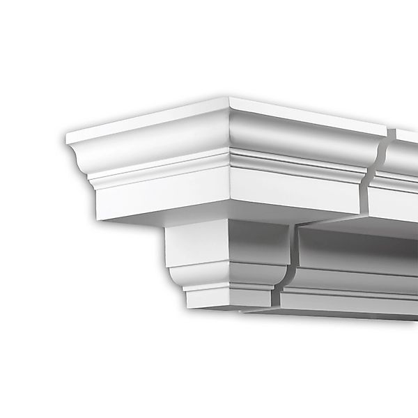 PROFHOME 402131 Stirnelement Außenstuck Zierelement Fassaden Element 30,7 c günstig online kaufen