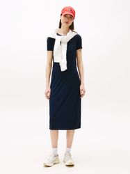 Tommy Jeans Jerseykleid "TJW RIB BODYCON MIDI DRESS" mit gerippter Struktur günstig online kaufen