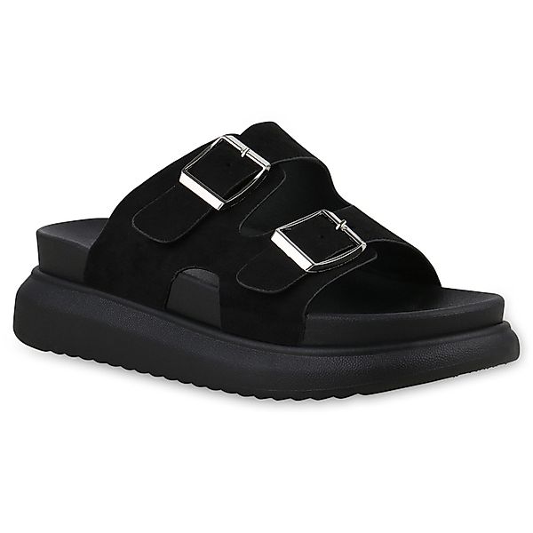 VAN HILL 841668 Sandalette Damen Pantoletten günstig online kaufen