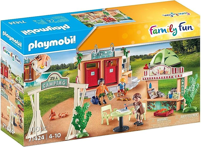 Playmobil® PLAYMOBIL ® 71424 Campingplatz Spielbausteine günstig online kaufen