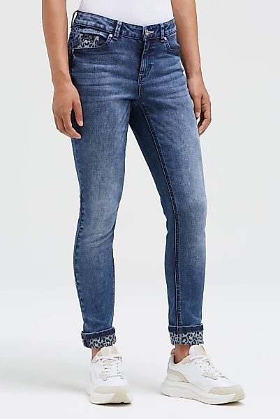 SOCCX Slim-fit-Jeans, mit Turn-Up Saum günstig online kaufen