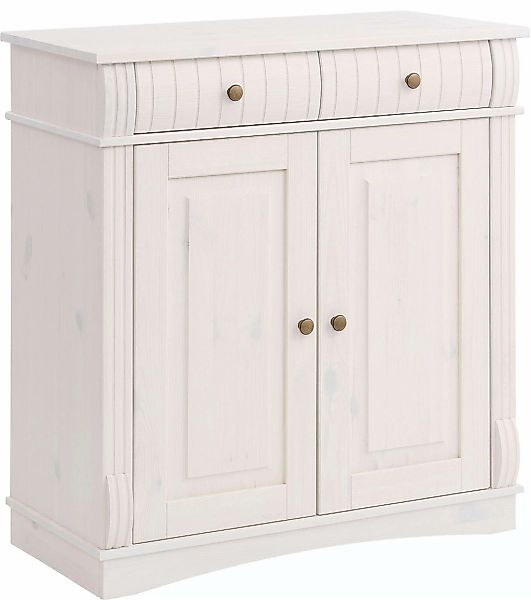 Home affaire Kommode "Teresa Sideboard nur 2 Schubkästen", aus massiver Kie günstig online kaufen